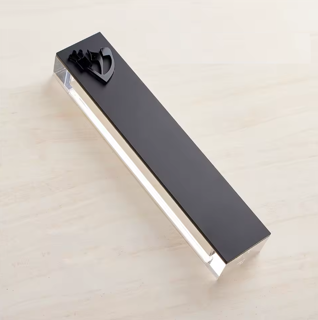 בית מזוזה מעוצב שחור במספר דגמים לבחירה