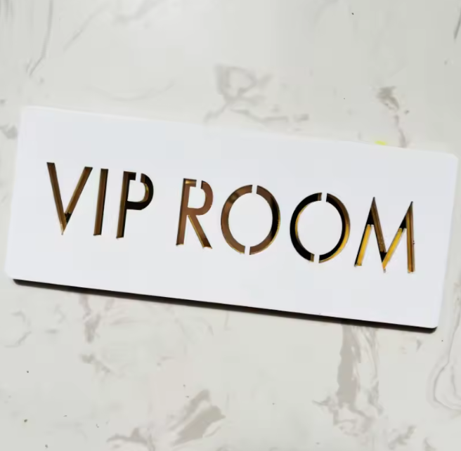 MODERN שלט לעסק/דלת בית מעוצב