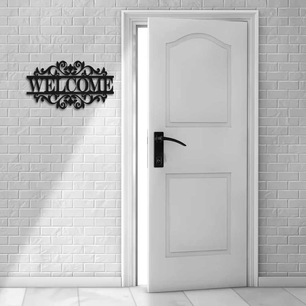 WELCOME שלט לבית